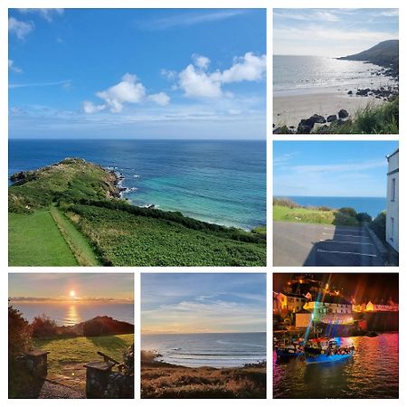 Journeys End With Stunning Sea Views From The Headland Villa Coverack Bagian luar foto