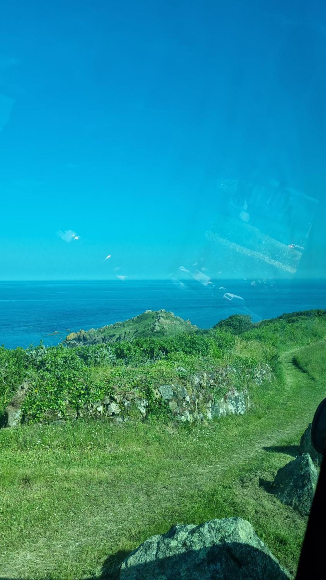 Journeys End With Stunning Sea Views From The Headland Villa Coverack Bagian luar foto